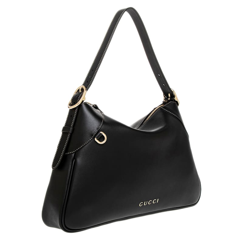 GG Emblem Large Shoulder Bag