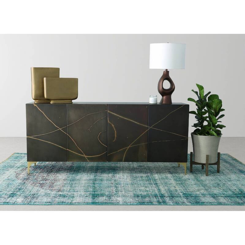 Marqueeta Tapered Large Standing Pot, Cement Grey