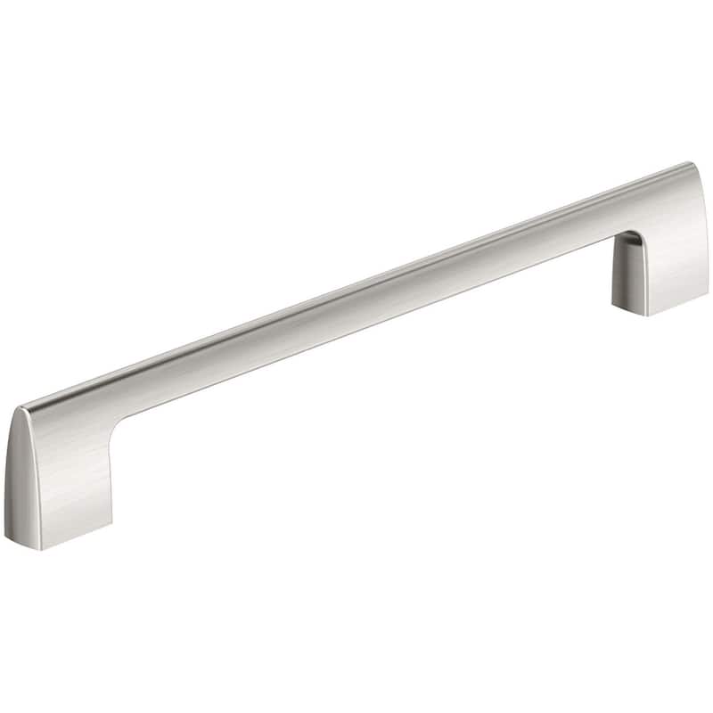 Amerock BP55489 Riva 8-13/16" Center to Center Handle Cabinet Pull - Satin Nickel