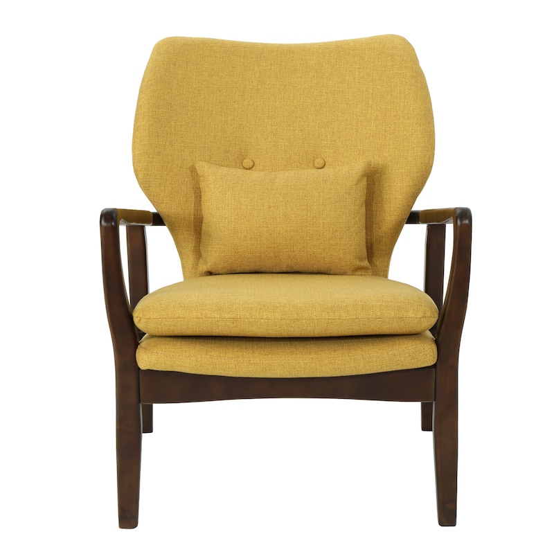 26.25" Button Tufted Club Chair
