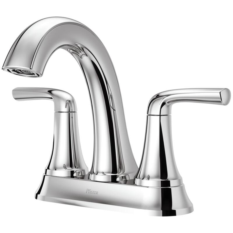 Pfister LG48-MCA0 McAllen 1.2 GPM Centerset Bathroom Faucet with - Polished Chrome