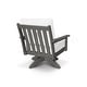 preview thumbnail 2 of 7, POLYWOOD Vineyard Deep Seating Swivel Chair