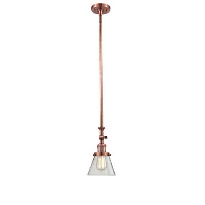 Innovations Lighting Small Cone 6" Wide Adjustable Mini Pendant