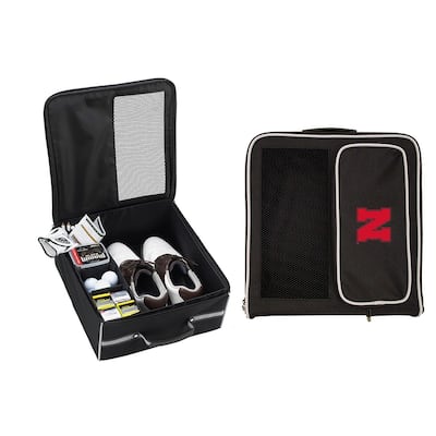 Nebraska University Cornhuskers Golf Shoe Bag Organizer