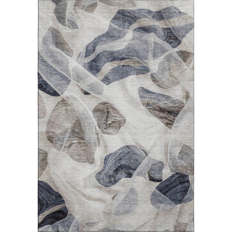 Premium Washable Super Soft Contemporary Jenna Mayfield Rug