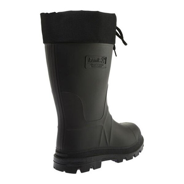 Shop Kamik Men's Icebreaker Rubber Boot Black Rubber Free | Kamik Men's Icebreaker Camo Snow Boots & Toe