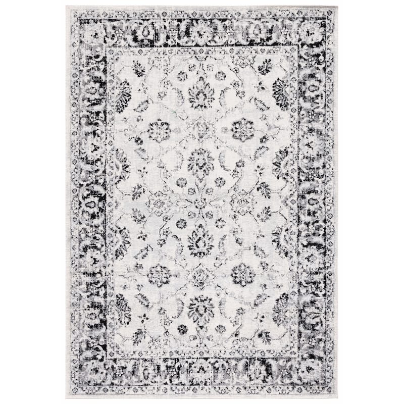 SAFAVIEH Tulum Atje Oriental Rug - 8' x 10' - Ivory/Black