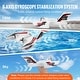 preview thumbnail 3 of 5, RC Plane, 3 Channel Remote Control Airplane with 6-Axis Gyro Stabilizer,with 2 Batteries - 2.4GHZ 3 Channel