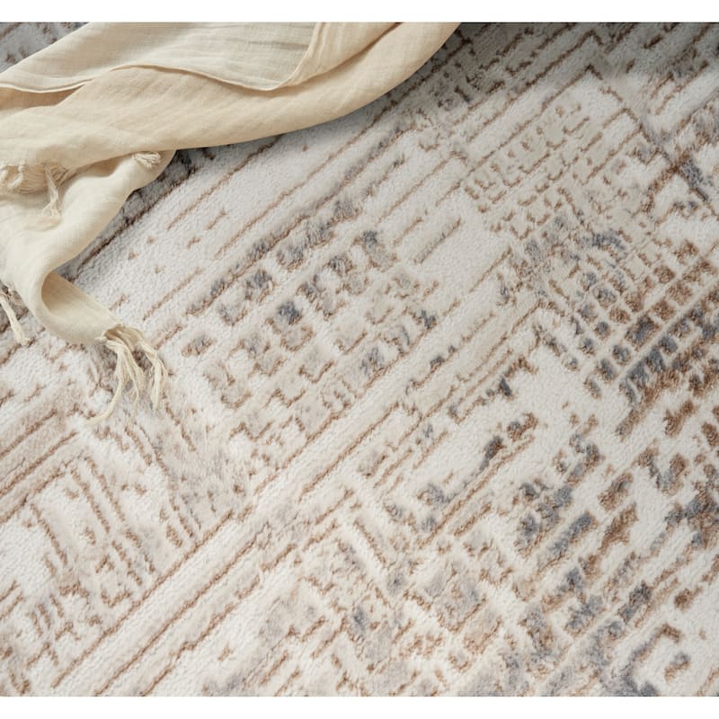 Calvin Klein Enchanting Contemporary Abstract Area Rug