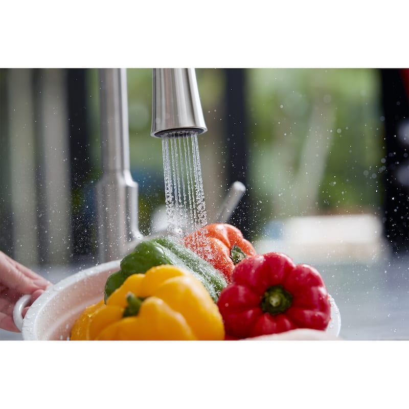 Hansgrohe Joleena 1.75 GPM Pull Down Kitchen Faucet HighArc Spout with