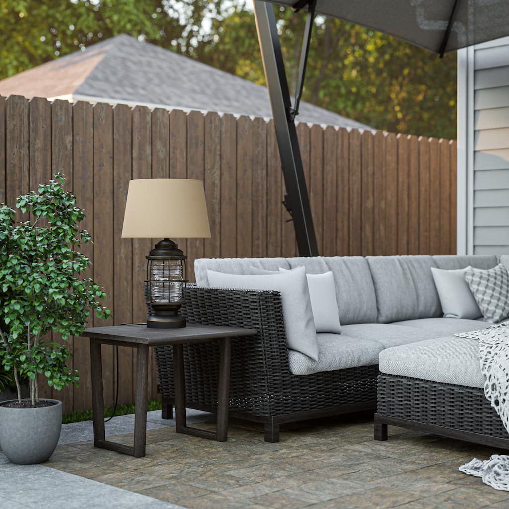 Rockledge Oil Rubbed Bronze Outdoor Table Lamp