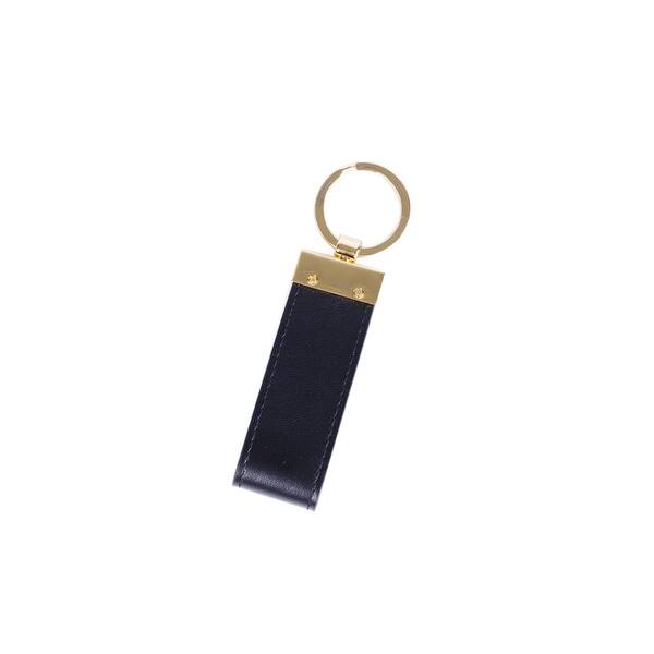Shop Versus Versace Black Gold Lion Head Leather Key Ring Rtl 150 One Size Overstock 22995095