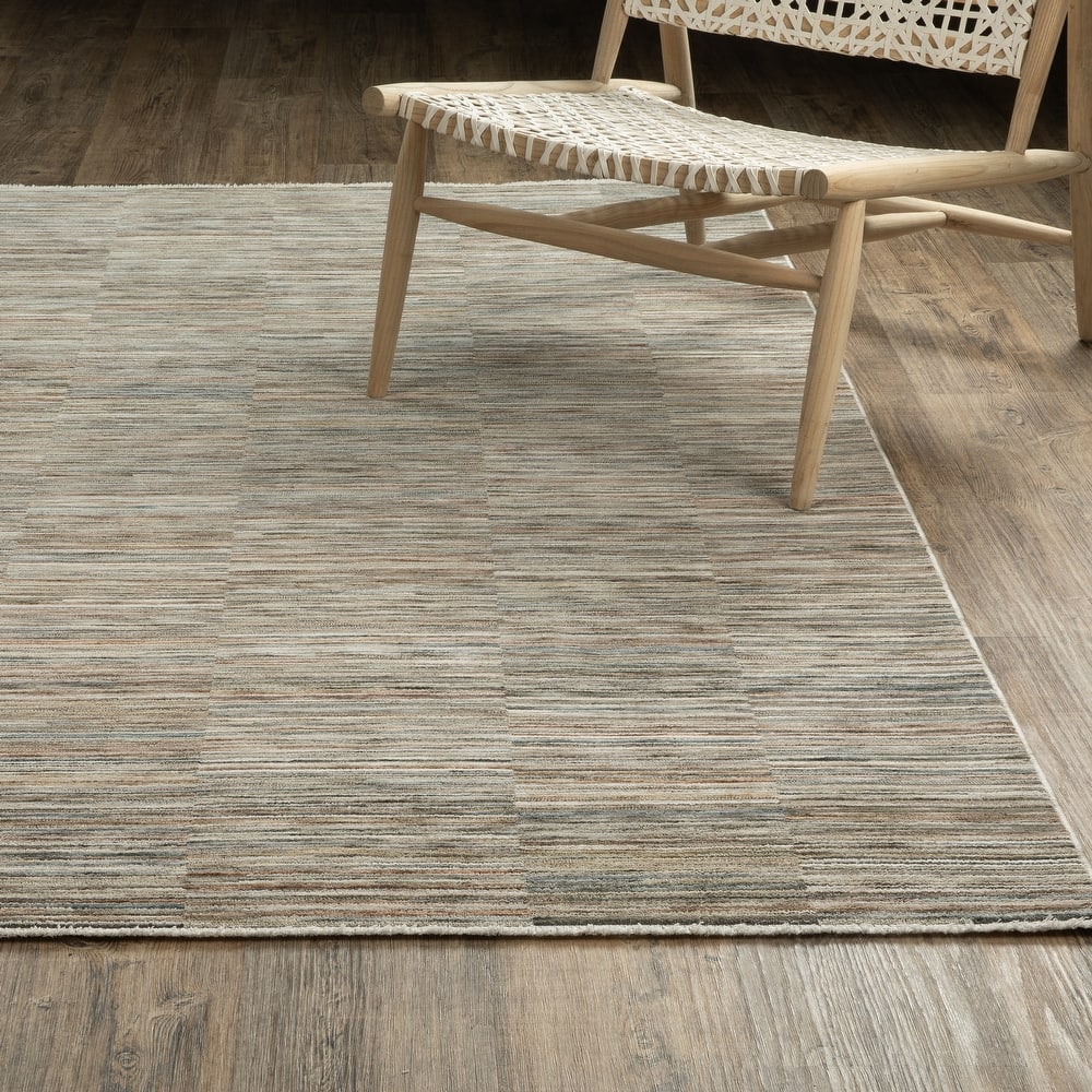 Sienna Distressed Abstract Beige/ Multi Area Rug