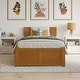 preview thumbnail 2 of 19, Orlando Platform Bed with Footboard and Storage Drawers