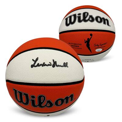 Lexie Hull Indiana Fever Autographed WNBA Signed Full Size Replica Basketball JSA COA - 8' x 11'