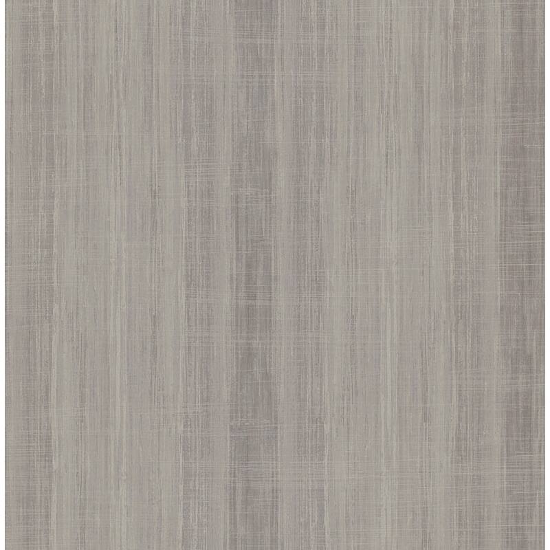Seabrook Designs Aldeno Ombre Stripe Unpasted Wallpaper - 20.5 in W x 33 ft. L - Metallic Smoke & Lavender