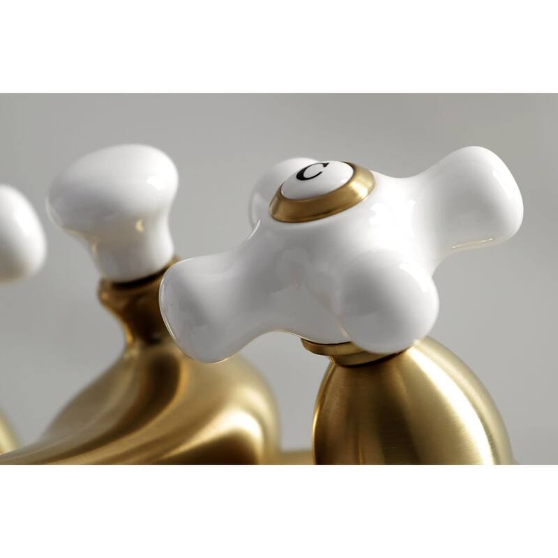 Kingston Brass Restoration 1.2 GPM Centerset Bathroom Faucet with