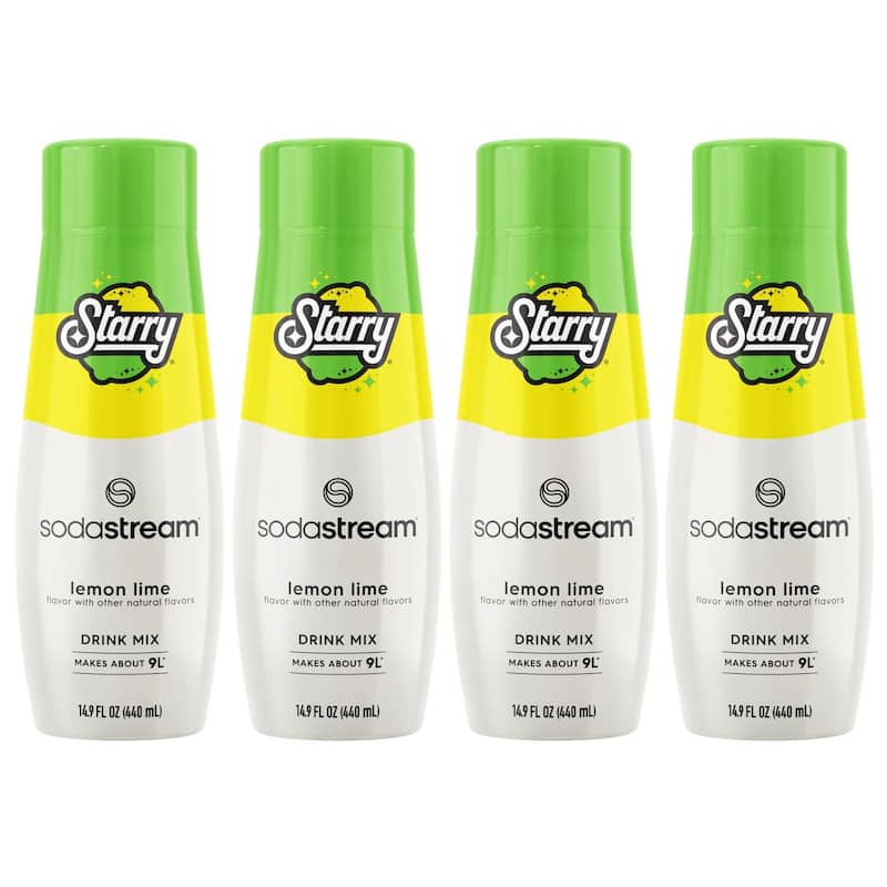 SodaStream® Starry® Drink Mix 4-Pack - Clear