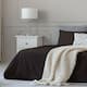 1800 Count Cotton Feel Bed Sheet Set Pillowcases Deep Pocket All Sizes - Brown - King