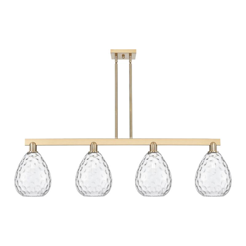 Innovations Lighting Endless Possibilities Arcadia - Waverly - 4 Light 51" Stem Hung Island Light