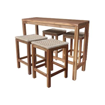 Set of 5 pcs -Table with 4 RTA stools