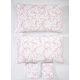 preview thumbnail 5 of 4, Truly Soft Printed Bow 4 Piece Sheet Set King - White/Pink