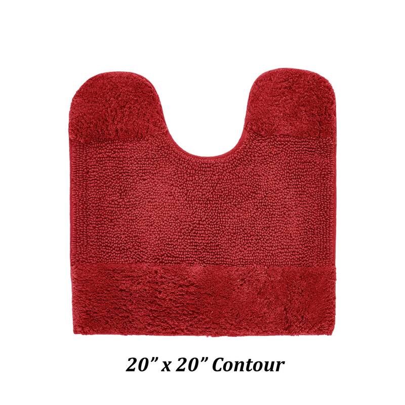 Better Trends Bath Rug 100% Cotton Water Absorbent Tufted Bathroom Rugs for Shower, Sink Mats Machine Wash Granada Collection