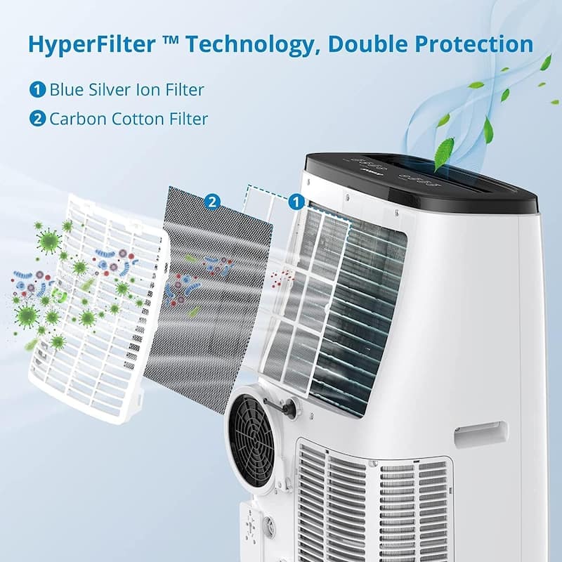 14000btu Air Conditioner Portable for Room up to 700 Sq. Ft