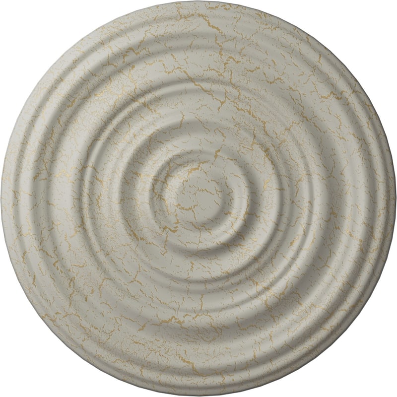 29 1/8"OD x 1 1/2"P Carton Smooth Ceiling Medallion