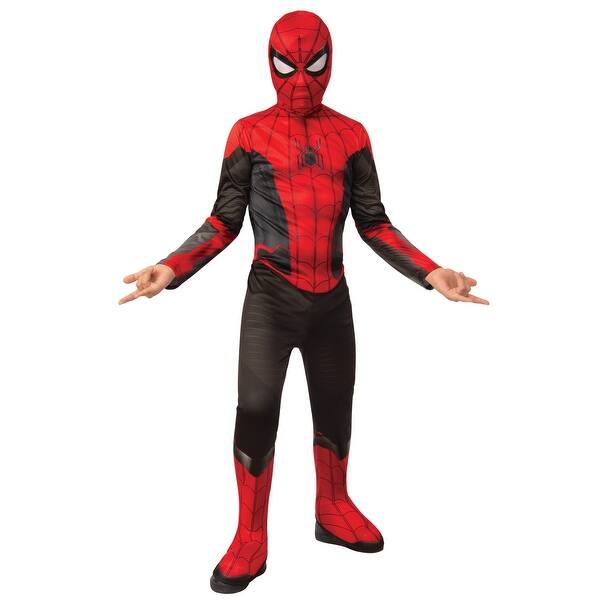 Shop Rubies Far From Home Classic Spider Man New Suit Child Costume Red Black Overstock 31070515 Large