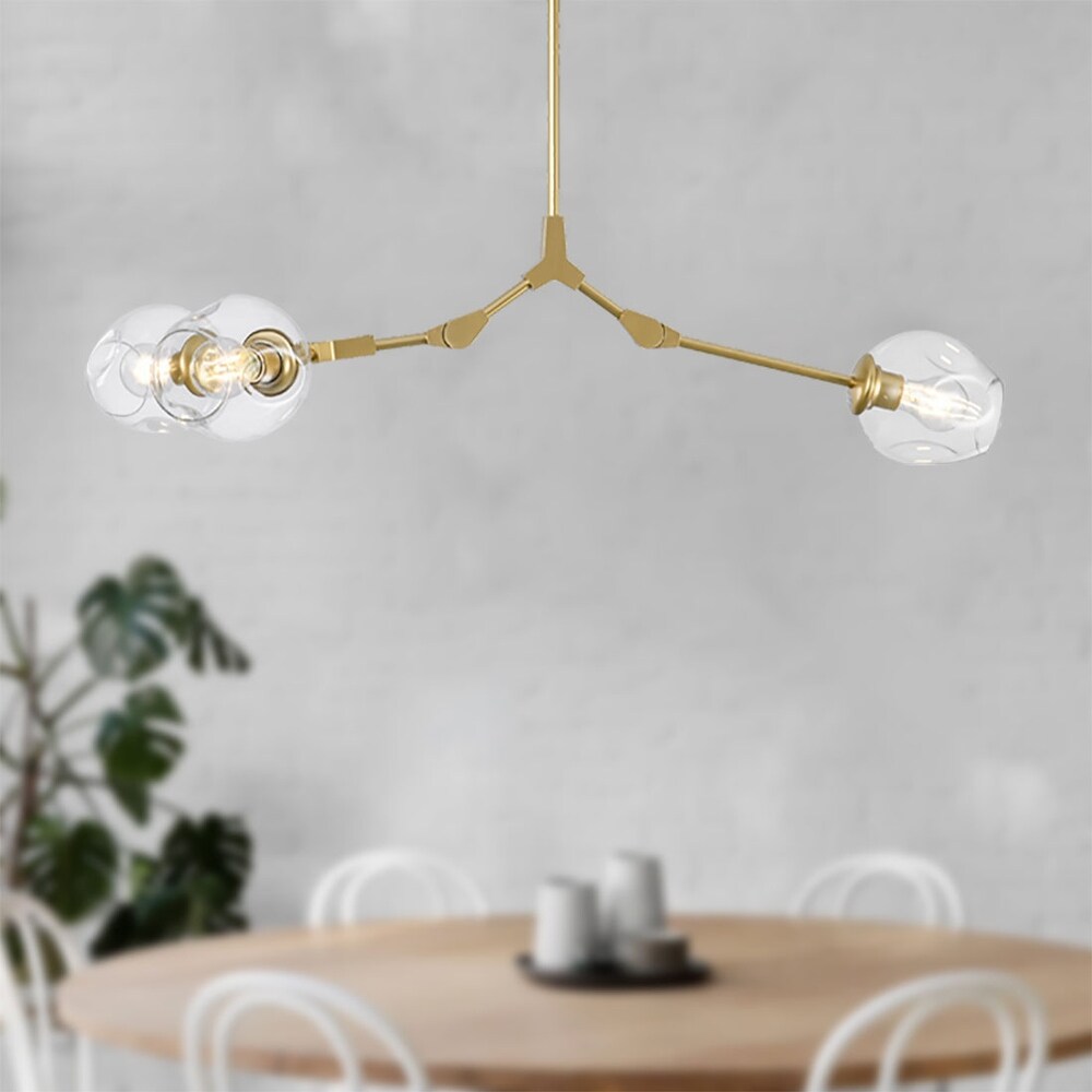 LNC Esch 5 Light Bronze Modern Chandelier Farmhouse Dining LNC Esch 5 Light Bronze Modern Chandelier Farmhouse Dining