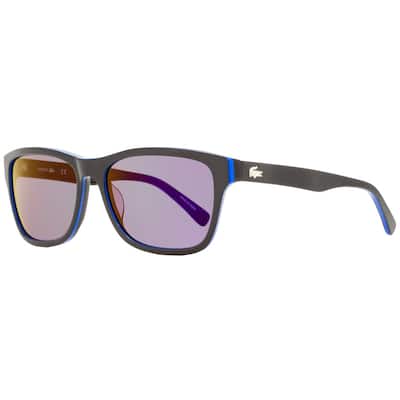 Lacoste 006 Unisex Black/Blue 55 mm Sunglasses