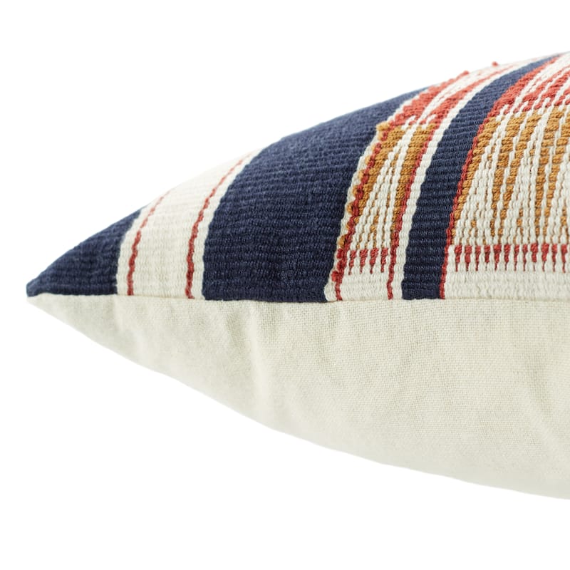 Iman Tribal Navy/ Cream Pillow