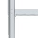 preview thumbnail 9 of 9, Twin Over Twin Metal Bunk Kids Bed Frame with Ladder & High Guardrail, Noise-Free, Split Design, Storage Space, Grey Silver