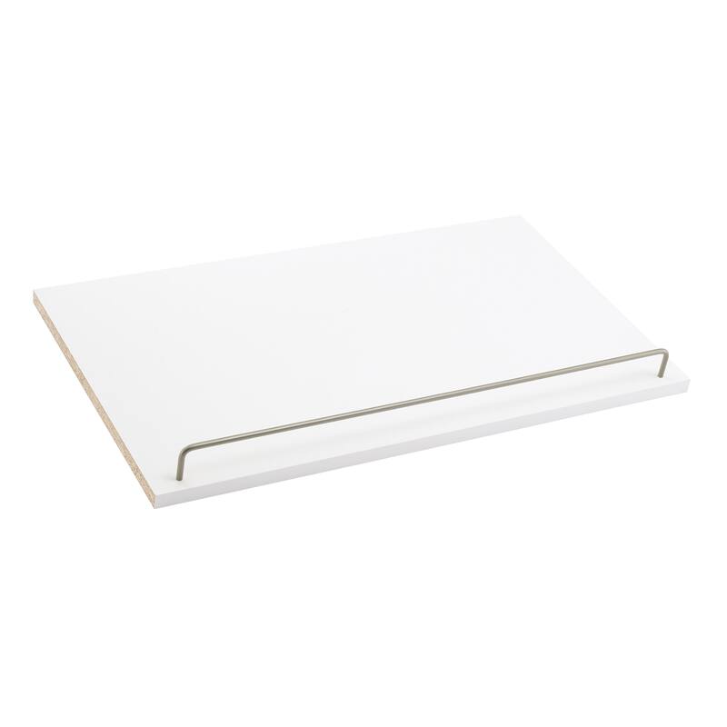ClosetMaid SuiteSymphony 25-inch Wide Angled Shoe Shelves (2-Pack) - White