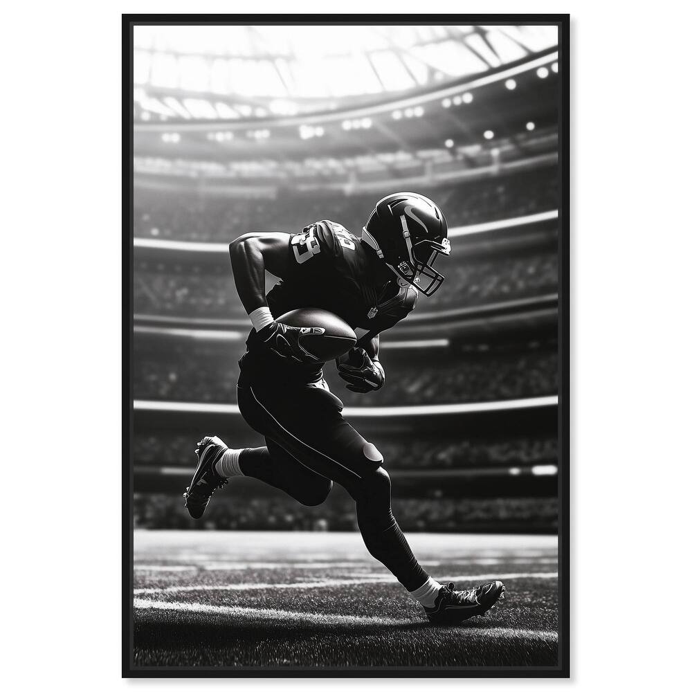 Football Stadium Canvas by Art Remedy