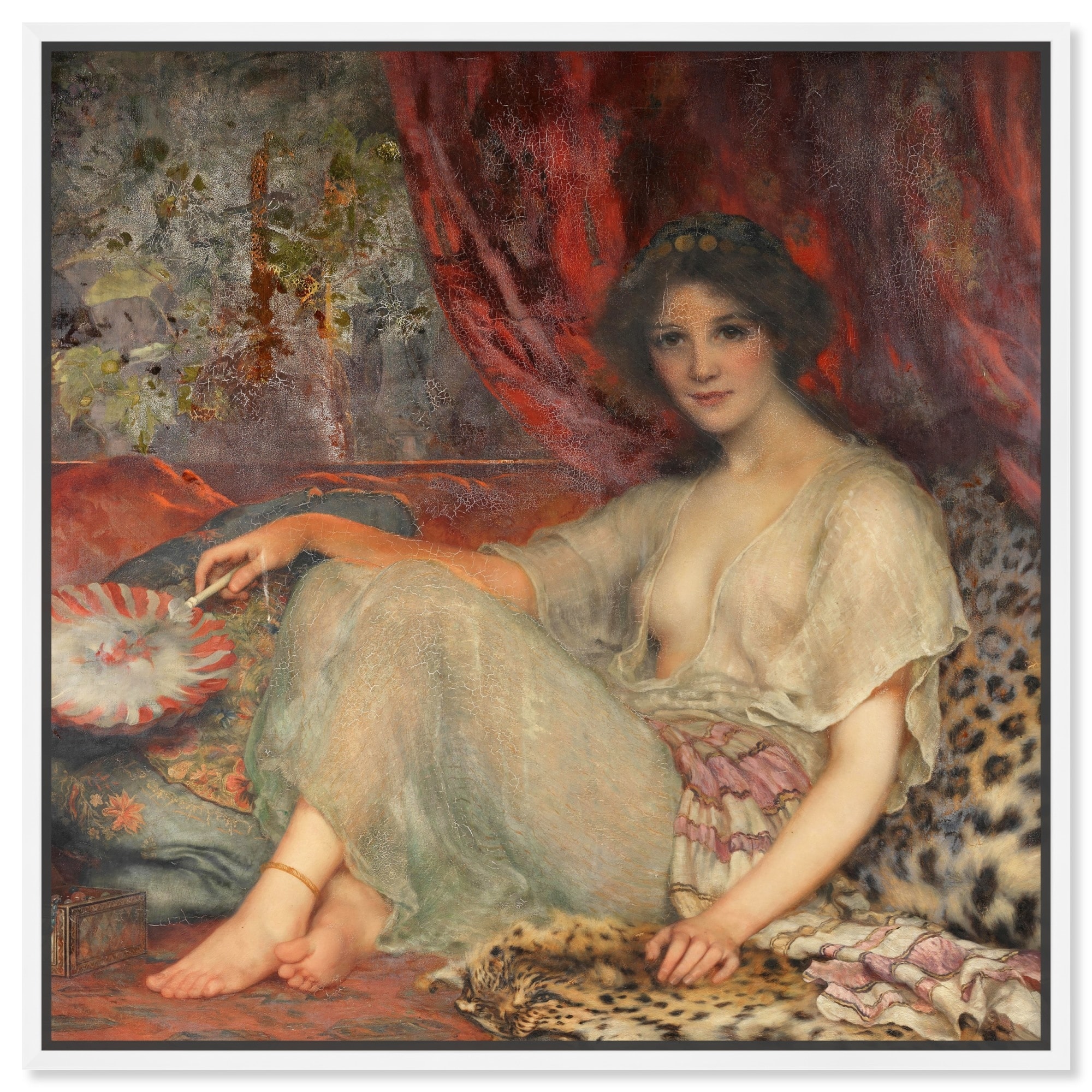 Zorahayda Canvas Vintage Coastal Landscape Wall Art by Art Remedy