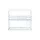 preview thumbnail 10 of 8, Low Height Design Twin over Twin Floor Bunk Bed Kids Bed with Ladder,Guardrails for Kids and Baby