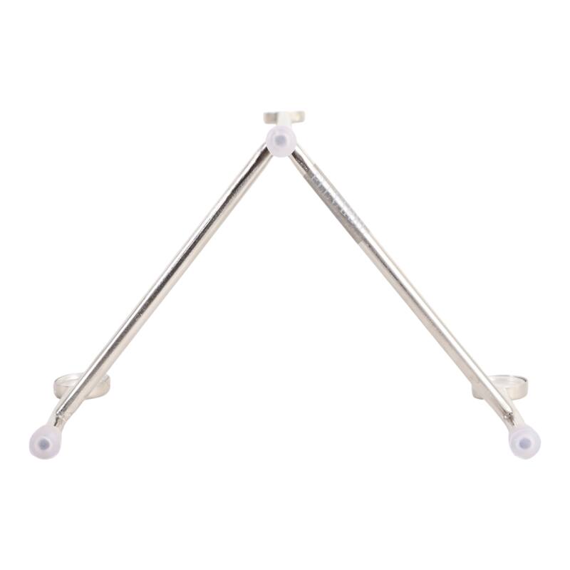 Stylish Metal and Acrylic Easel Stand Decorative Object