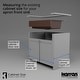 preview thumbnail 62 of 60, Karran Retrofit Apron Quartz Single Bowl Kitchen Sink
