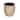 Textured Stoneware Planter, Black