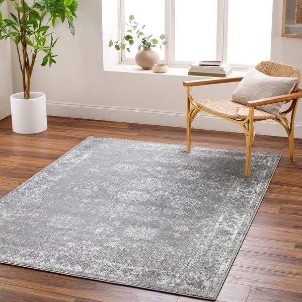slide 2 of 28, Valadez Vintage Area Rug Charcoal - 7' 10" x 10' 2"