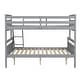 preview thumbnail 6 of 22, Twin Over Full Bunk Bed with Ladder & Guardrail
