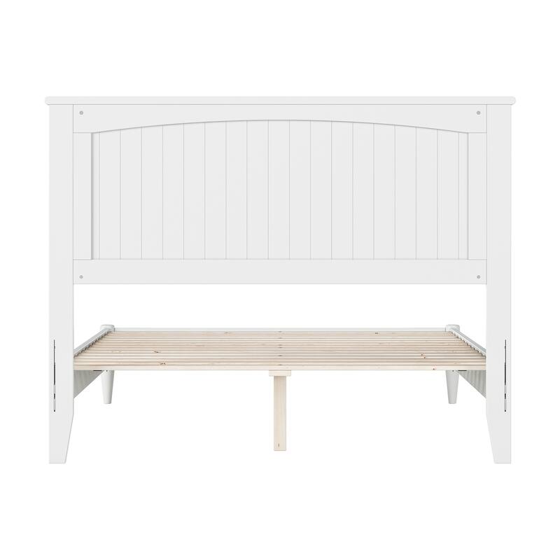 Naples Solid Wood Low Profile Platform Bed