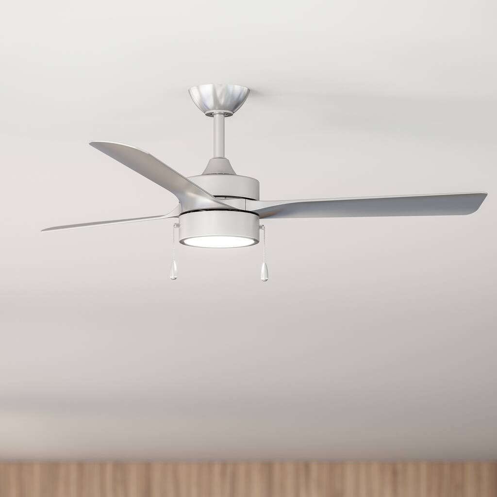 Axion 3-Blade Modern LED Ceiling Fan with Matte Blades