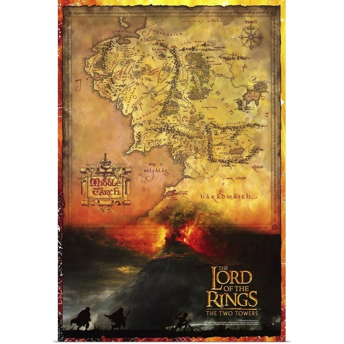 The Lord Of The Rings The Two Towers Poster