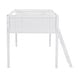 preview thumbnail 19 of 35, Wood Loft Bed with Ladder, Ladder Can Be Placed on The Left or Right