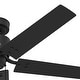 preview thumbnail 23 of 21, Hunter 52" Windbound Outdoor Ceiling Fan with Pull Chain - Damp Rated!