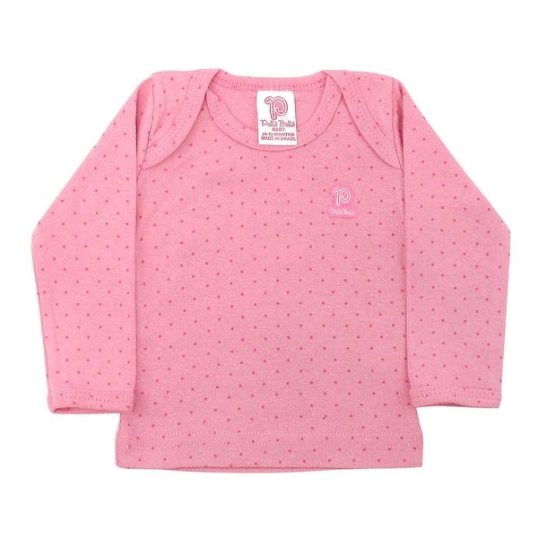 Baby Shirt Unisex Polka Dot Long Sleeve Tee Infant Pulla Bulla Sizes 0-18 Months