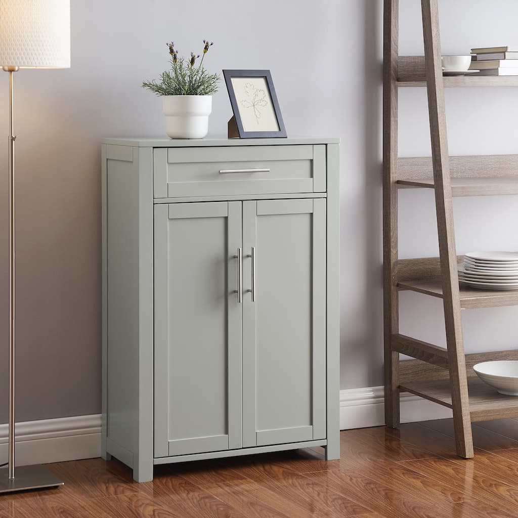Crosley Savannah Storage Cabinet - 11.75"d x 23.88"w x 36"h
